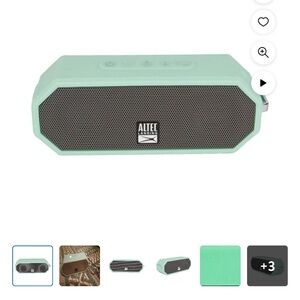 Mint Green Portable Bluetooth Speaker